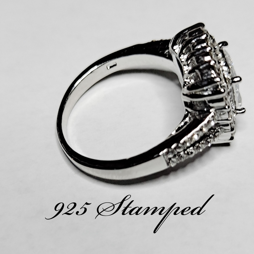 🎀925 Stunning If Diamond Ring - Picture 5 of 8